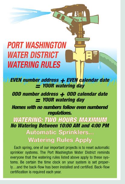 watering rules